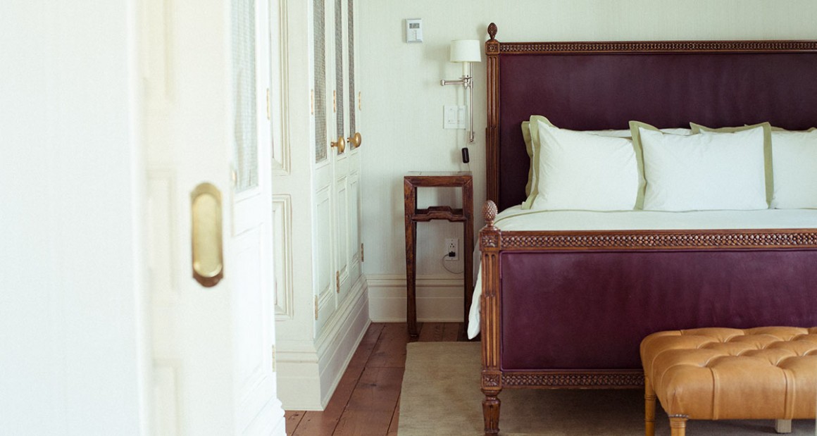 One of the Greenwich's casually chic rooms. Photograph by William Hereford